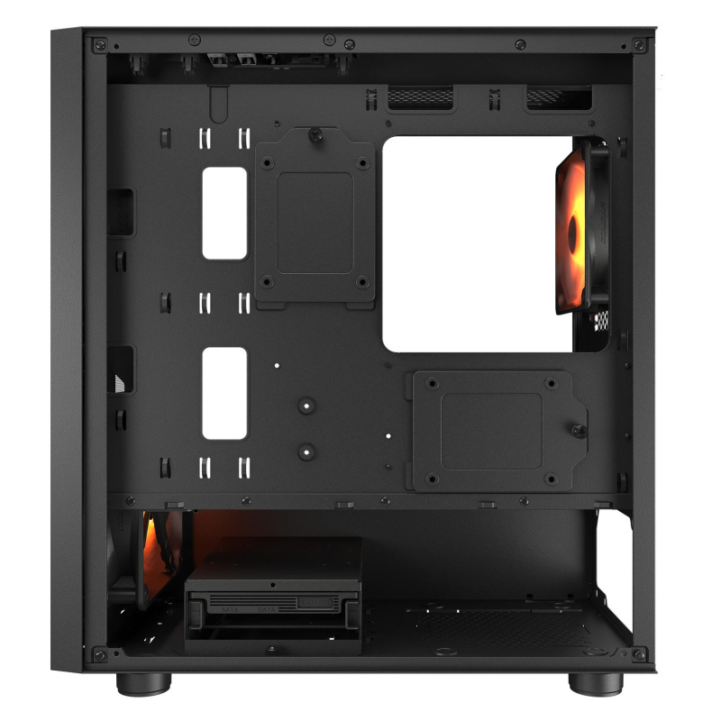 COUGAR UNIFACE MINI RGB ( Black / White ) COUGAR UNIFACE MINI RGB ( Black / White )