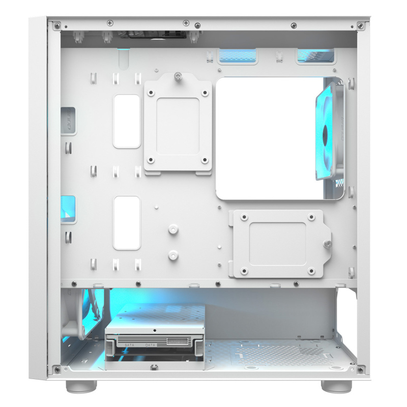 COUGAR UNIFACE MINI RGB ( Black / White ) COUGAR UNIFACE MINI RGB ( Black / White )