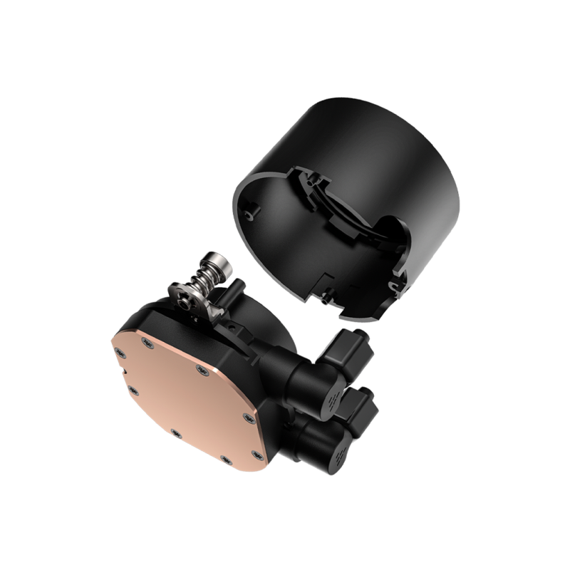 PCCOOLER DA240 ARGB 240mm Liquid CPU Cooler ( Black / White )