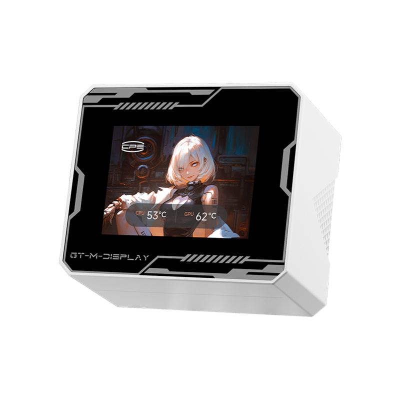 PCCOOLER GT360M ARGB Display 360mm Liquid CPU Cooler ( Black / White )
