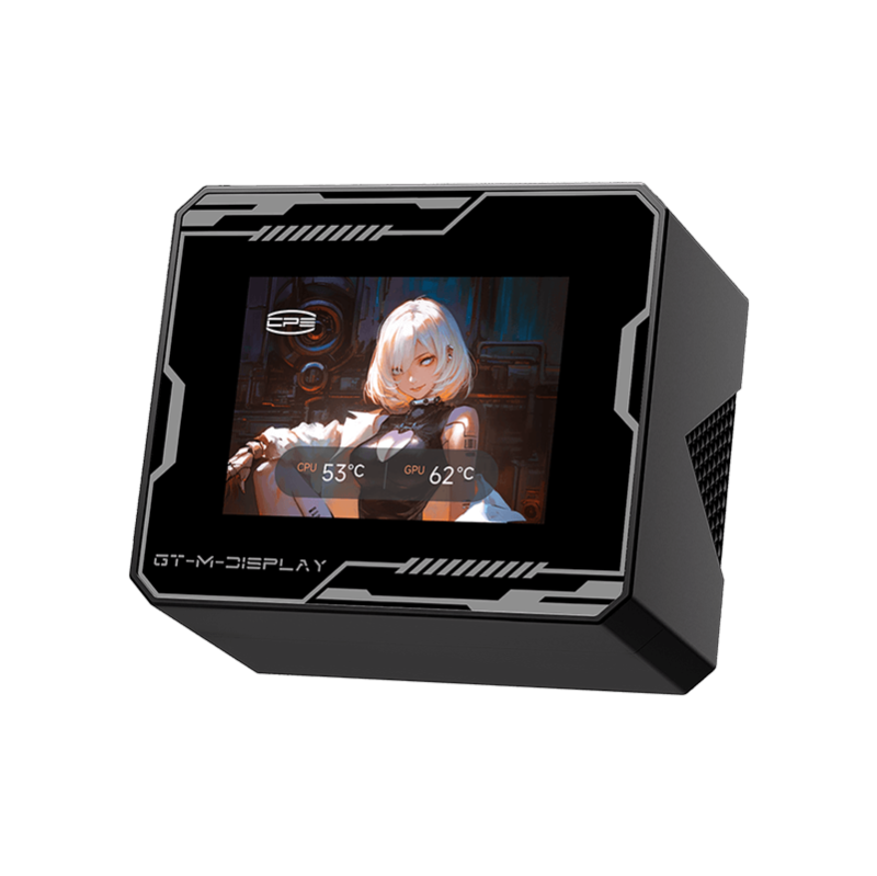 PCCOOLER GT360M ARGB Display 360mm Liquid CPU Cooler ( Black / White )