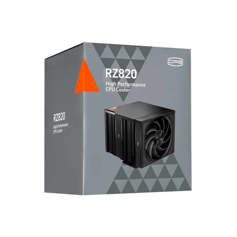 PCCOOLER RZ820 8-Heat Pipe Air CPU Cooler ( Black )