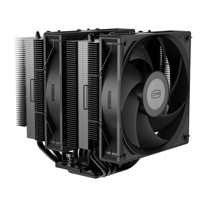 PCCOOLER RT620 Pro 6-Heat Pipe Air CPU Cooler ( Black / White )