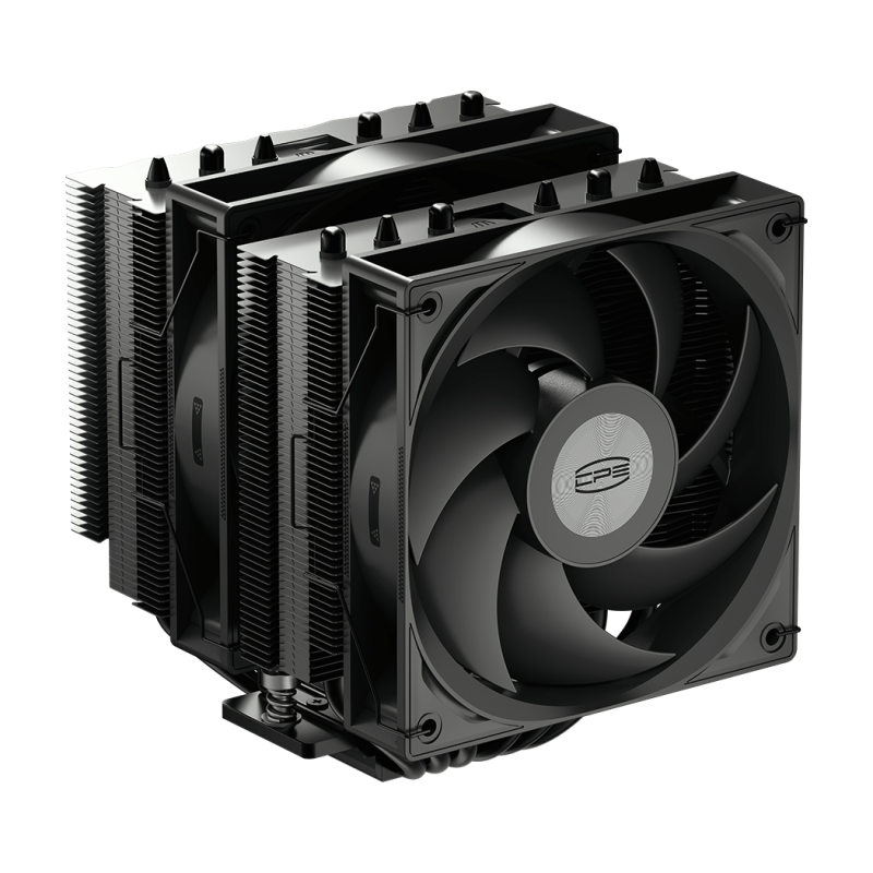 PCCOOLER RT620 Pro 6-Heat Pipe Air CPU Cooler ( Black / White )