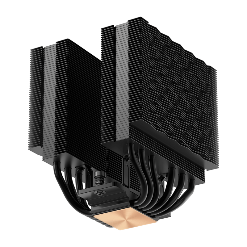PCCOOLER RT620 Pro 6-Heat Pipe Air CPU Cooler ( Black / White )
