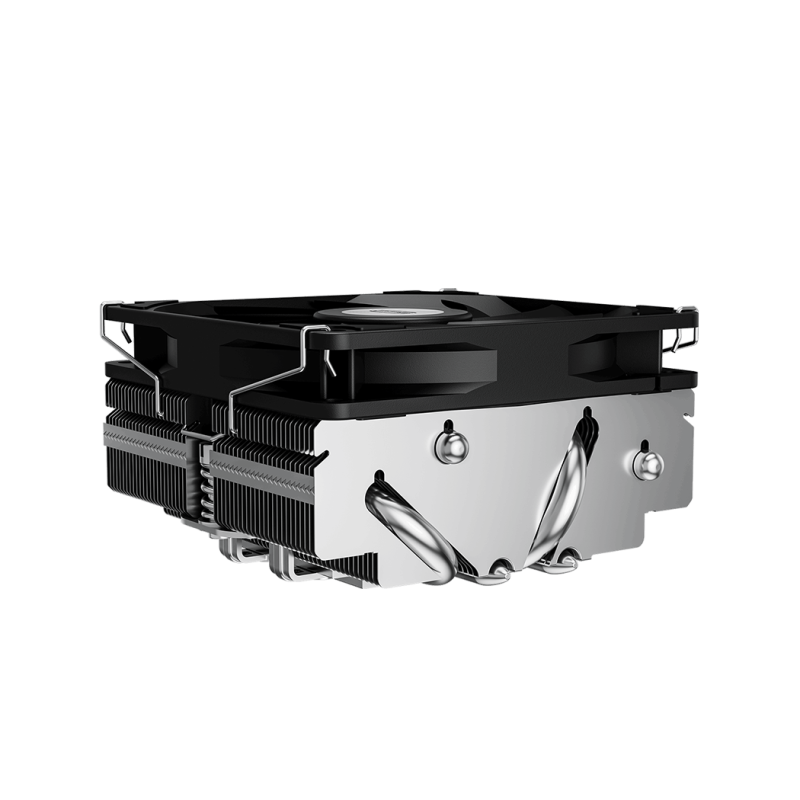 PCCOOLER RC400 53mm Low-Profile Air CPU Cooler ( Black )