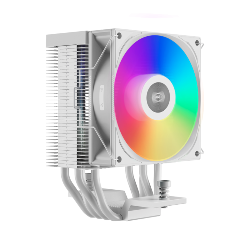 PCCOOLER R400 ARGB 92mm Air CPU Cooler ( Black / White )