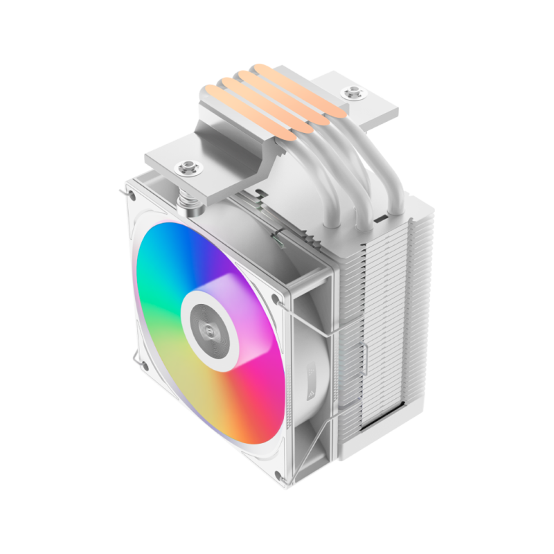 PCCOOLER R400 ARGB 92mm Air CPU Cooler ( Black / White )