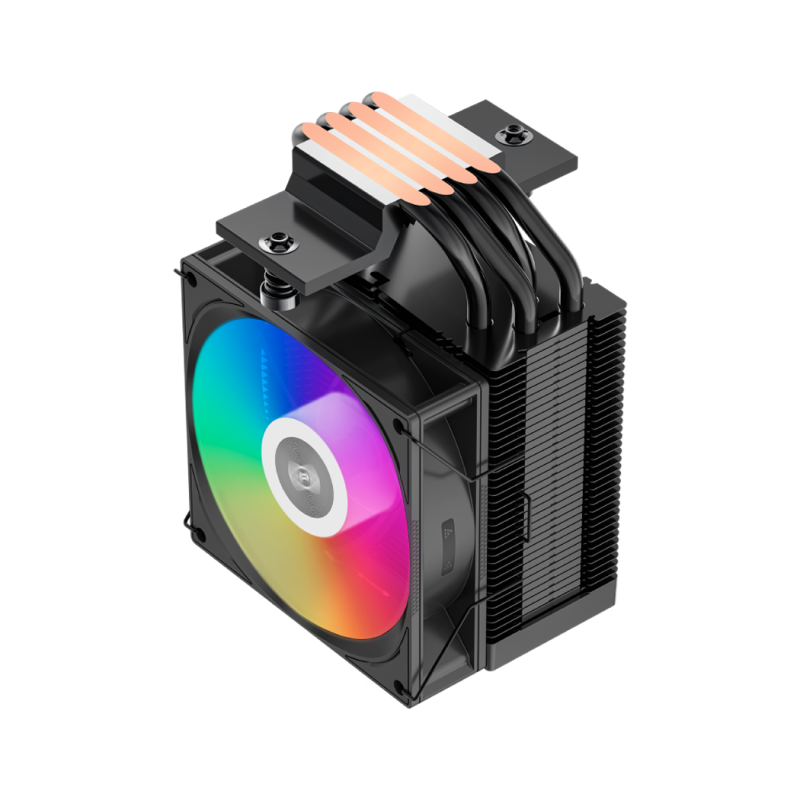 PCCOOLER R400 ARGB 92mm Air CPU Cooler ( Black / White )