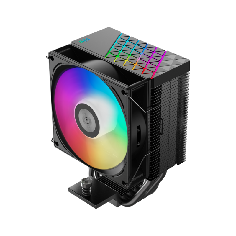 PCCOOLER R400 ARGB 92mm Air CPU Cooler ( Black / White )