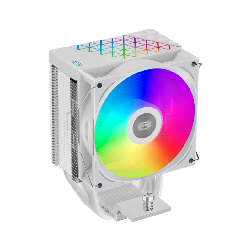 PCCOOLER R400 ARGB 92mm Air CPU Cooler ( Black / White )