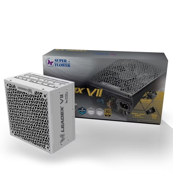 SUPER FLOWER LEADEX VII XG 850W ATX 3.1 ( Black / White ) SUPER FLOWER LEADEX VII XG 850W ATX 3.1 ( Black / White )