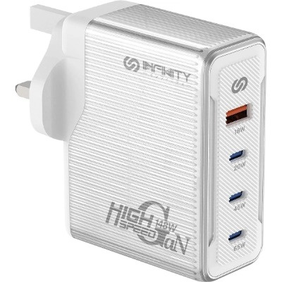 INFINITY PC148W 4輸出 氮化鎵GaN 148W 桌上充電器 Desktop Charger IN-PC148W