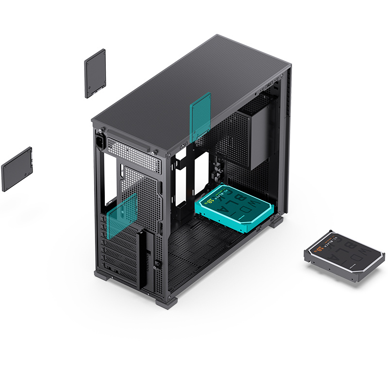 JONSBO D41 MESH SCREEN  ( BLACK / WHITE )