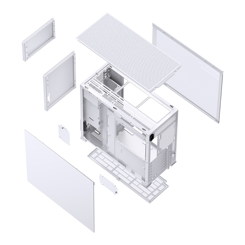 JONSBO D41 MESH  ( BLACK / WHITE )