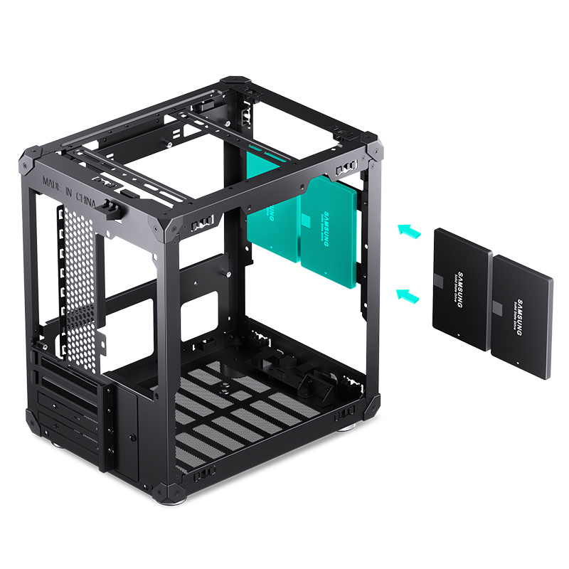JONSBO C6 ( BLACK / WHITE )