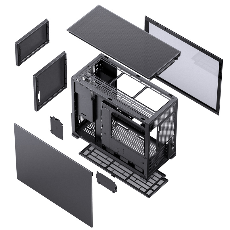 JONSBO D31 MESH ( BLACK / WHITE )