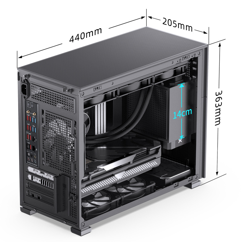 JONSBO D31 MESH SCREEN ( BLACK / WHITE ) JONSBO D31 MESH SCREEN ( BLACK / WHITE )