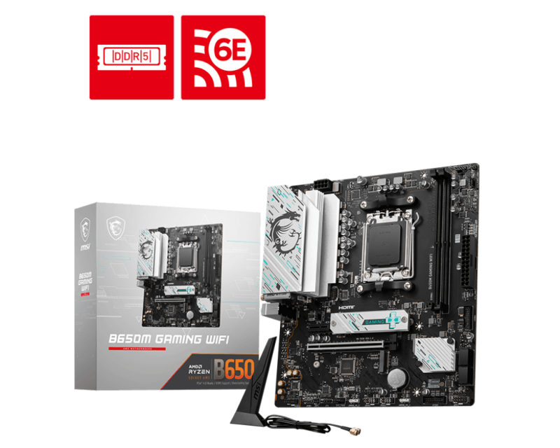 [Combo] AMD MSI X ACER 限量套裝 ( MSI B650M-GAMING PLUS WIFI / DDR5 5600 16GB / 1TB NVME SSD ) $2988