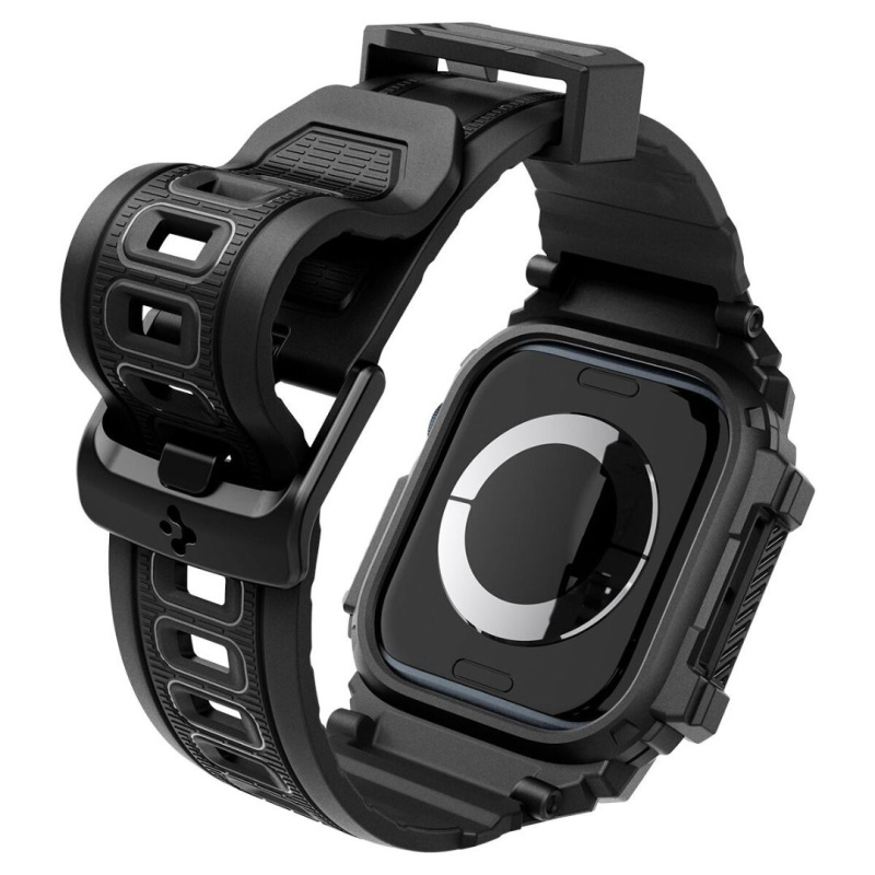 Spigen Apple Watch Series 10 (46mm) Rugged Armor Pro 一體式防摔保護殼連錶帶