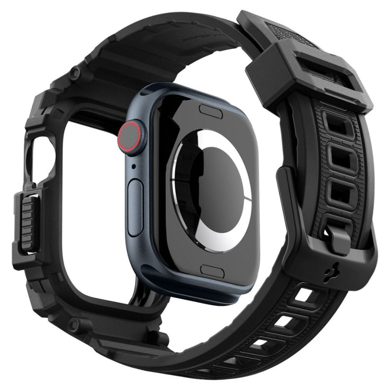 Spigen Apple Watch Series 10 (46mm) Rugged Armor Pro 一體式防摔保護殼連錶帶