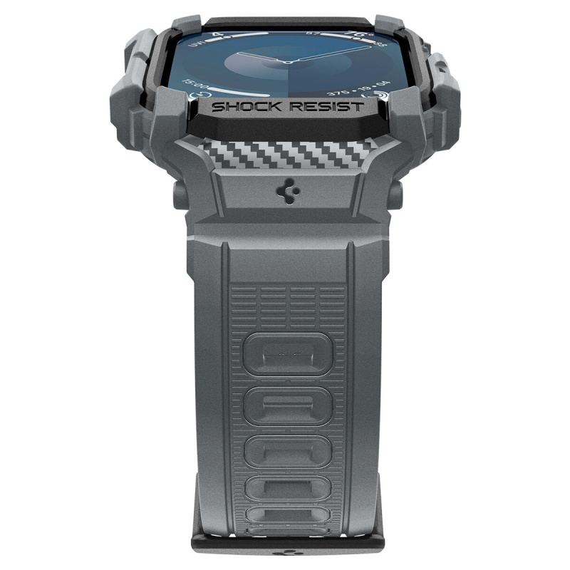 Spigen Apple Watch Series 10 (46mm) Rugged Armor Pro 一體式防摔保護殼連錶帶