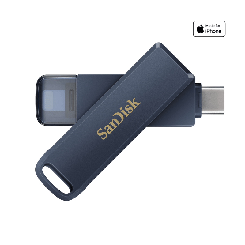 SanDisk SDIXD0N Phone Drive for iPhone Flash Drive (64GB/ 128GB/ 256GB)