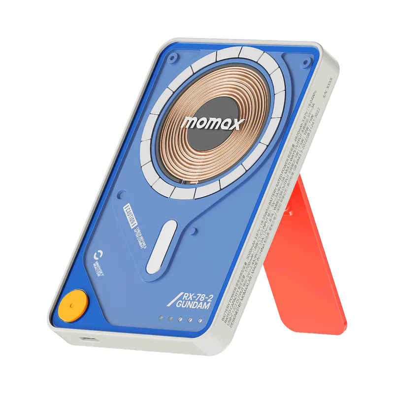 Momax x Gundam 1-Power X Pro 5000mAh 3 in 1 磁吸流動電源 IP131 [3色]