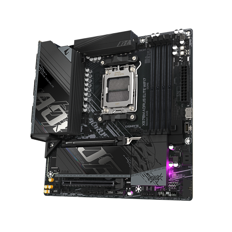 GIGABYTE X870M AORUS ELITE WIFI7 MATX (AM5)