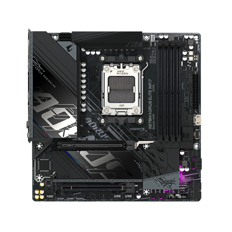 GIGABYTE X870M AORUS ELITE WIFI7 MATX (AM5)