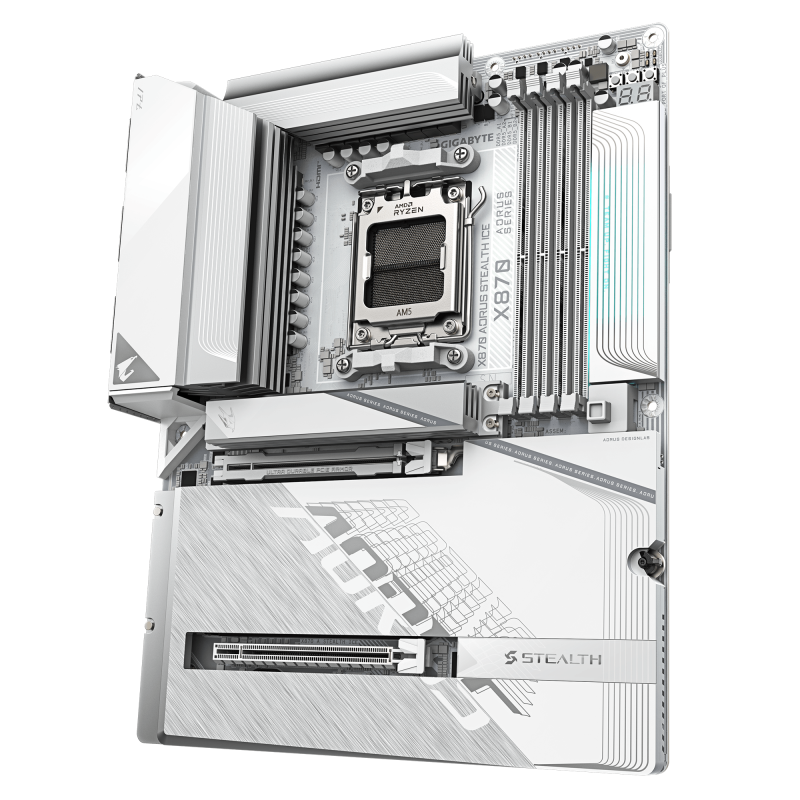 GIGABYTE X870 AORUS STEALTH ICE ATX (AM5)