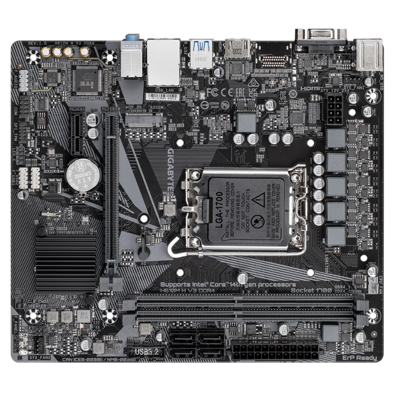 GIGABYTE H610M H V3 DDR4 (LGA1851)