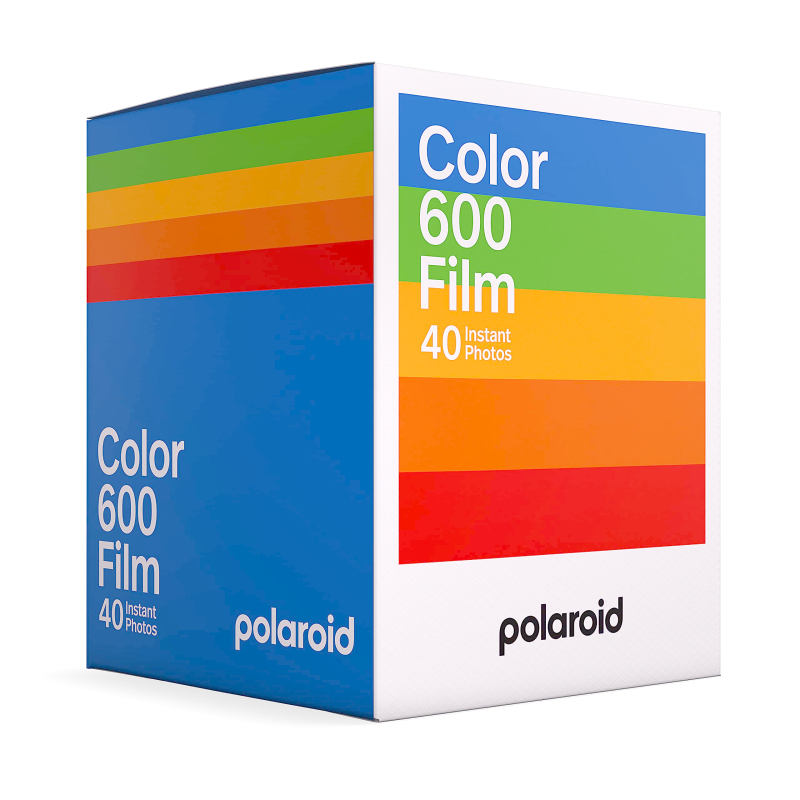 Polaroid Color Film for 600 彩色即影即有相紙 [ 白色相框 ] (8張 / 16張 / 40張 )