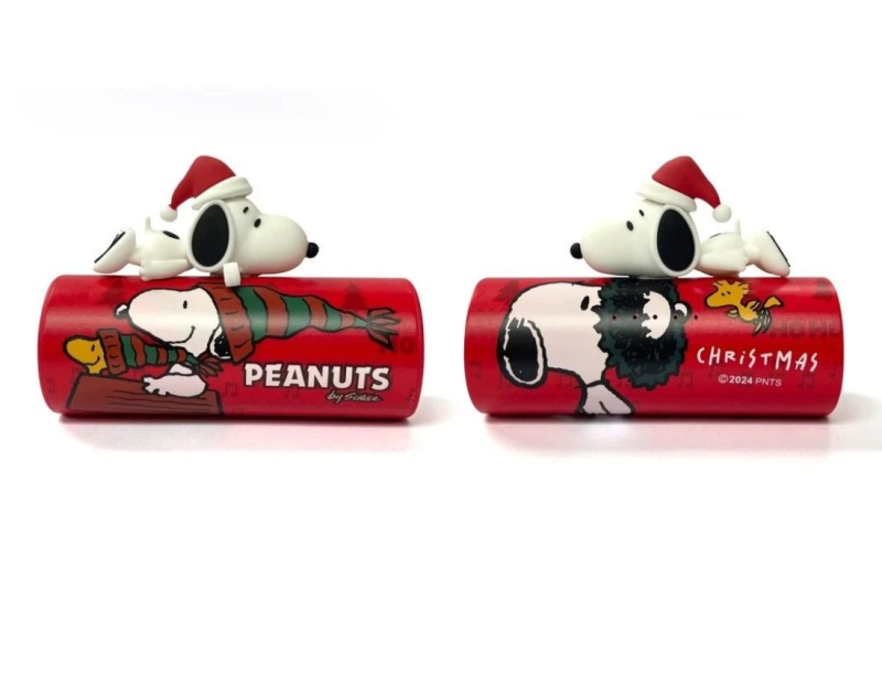 infoThink 史努比系列聖誕款快充口袋行動電源 5000mAh (Lightning / Type-C)