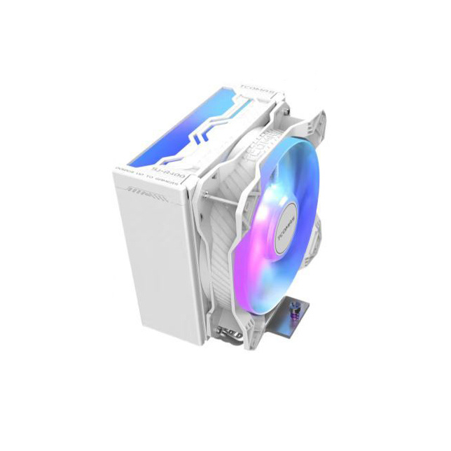 TCOMAS SJ-R400 120MM (INTEL) AIR COOLER - ( BLACK / WHITE )