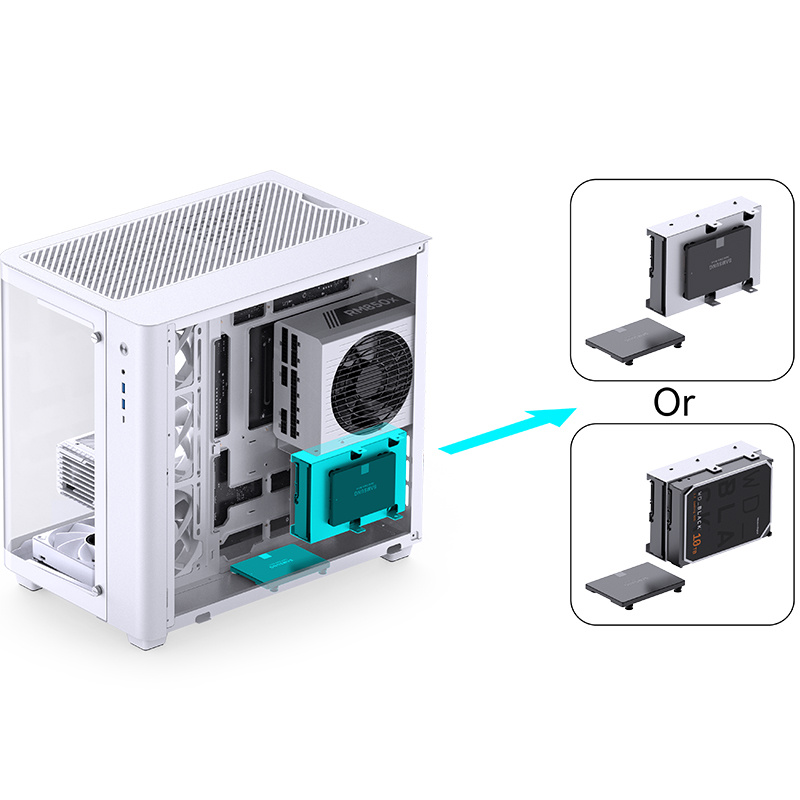 JONSBO TK-3 SCREEN ( BLACK / WHITE )