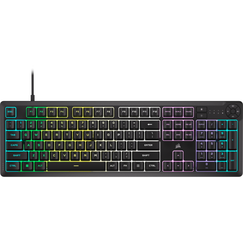Corsair K55 CORE RGB Gaming Keyboard — Black