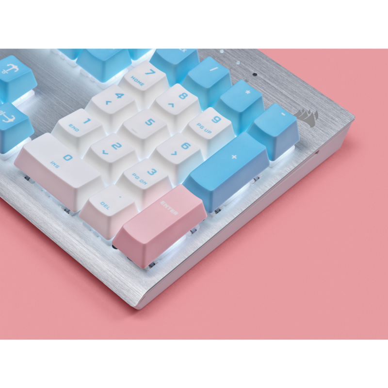 Corsair K60 PRO TKL RGB Mechanical Gaming Keyboard - Sweet Sky