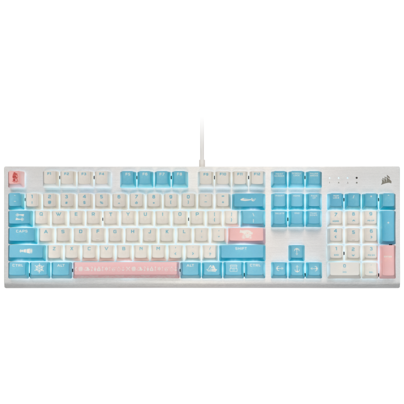 Corsair K60 PRO TKL RGB Mechanical Gaming Keyboard - Sweet Sky