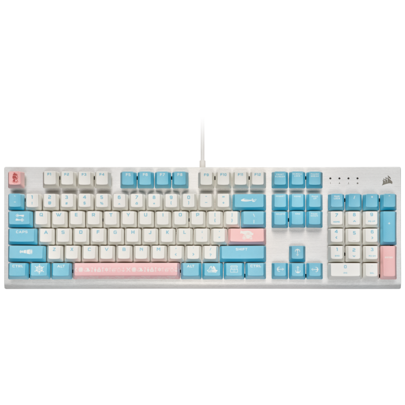 Corsair K60 PRO TKL RGB Mechanical Gaming Keyboard - Sweet Sky
