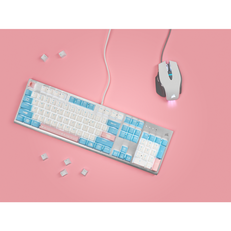 Corsair K60 PRO TKL RGB Mechanical Gaming Keyboard - Sweet Sky