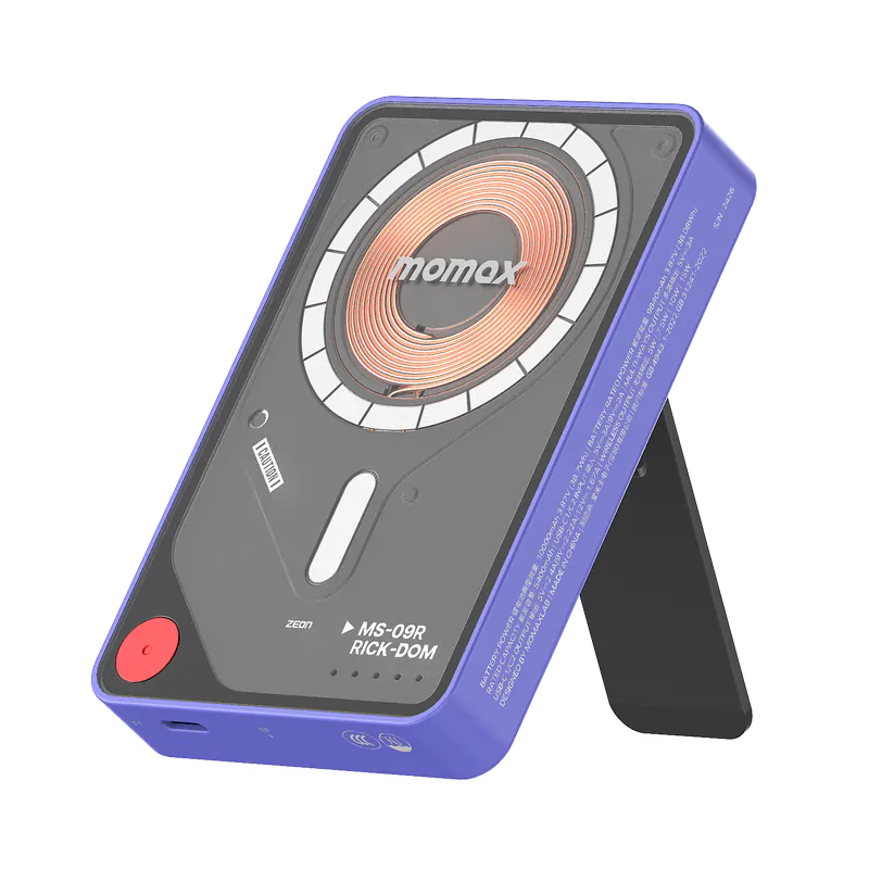 Momax x Gundam 1-Power X Pro 10000mAh 3 in 1 磁吸流動電源 (大魔) IP132GDU