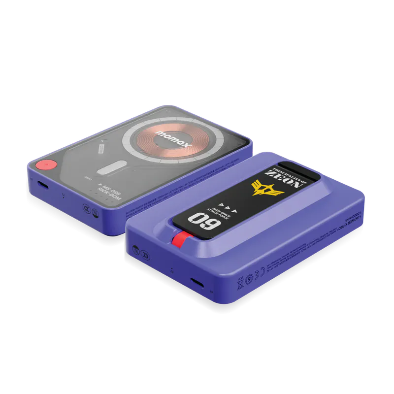 Momax x Gundam 1-Power X Pro 10000mAh 3 in 1 磁吸流動電源 (大魔) IP132GDU