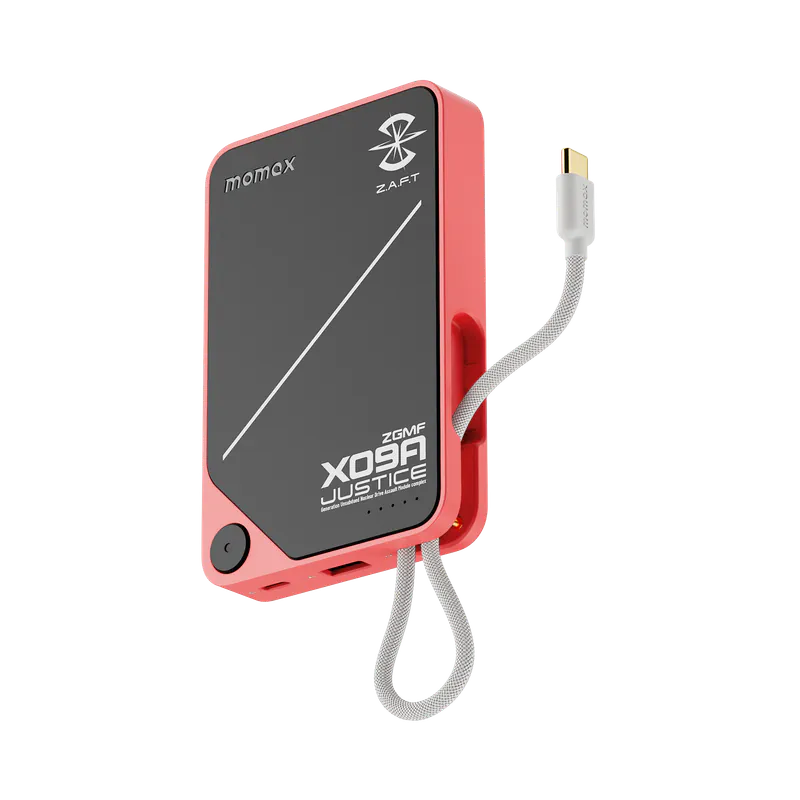 Momax x Gundam 1-Power X 10000mAh 內置線流動電源 IP152