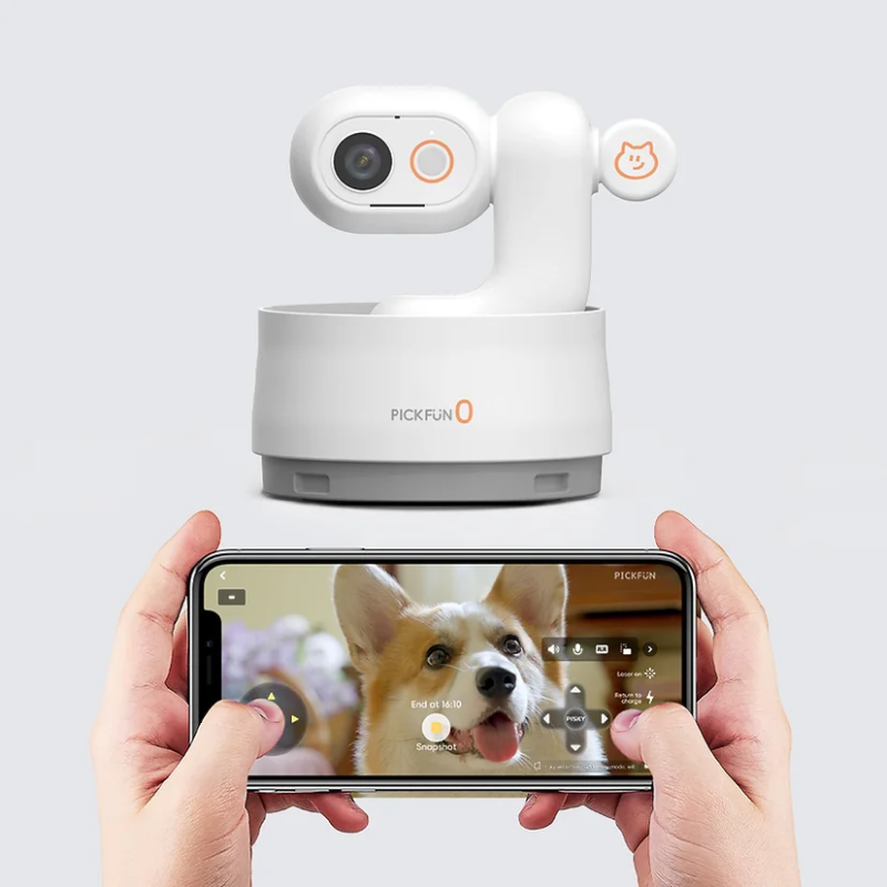 PICKFUN P0 寵物AI伴侶監控攝錄機