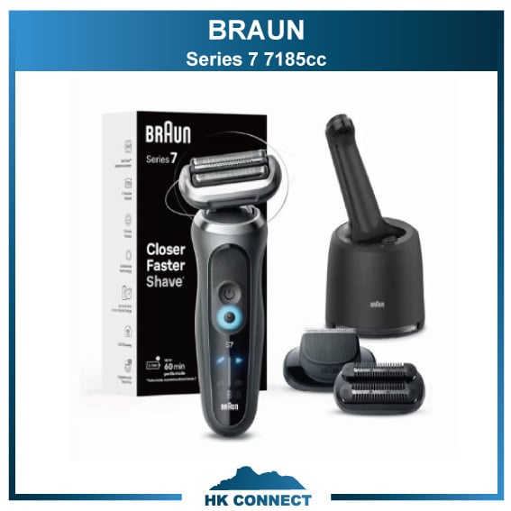 全港免運】【日本進口】Braun 百靈Series 7 7185cc 防水乾濕兩用電動剃