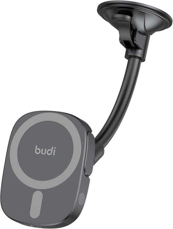 BUDI 2 in 1 Universal Magnetic Wireless Car Charger and Holder 2合1通用磁性無線車用充電器支架