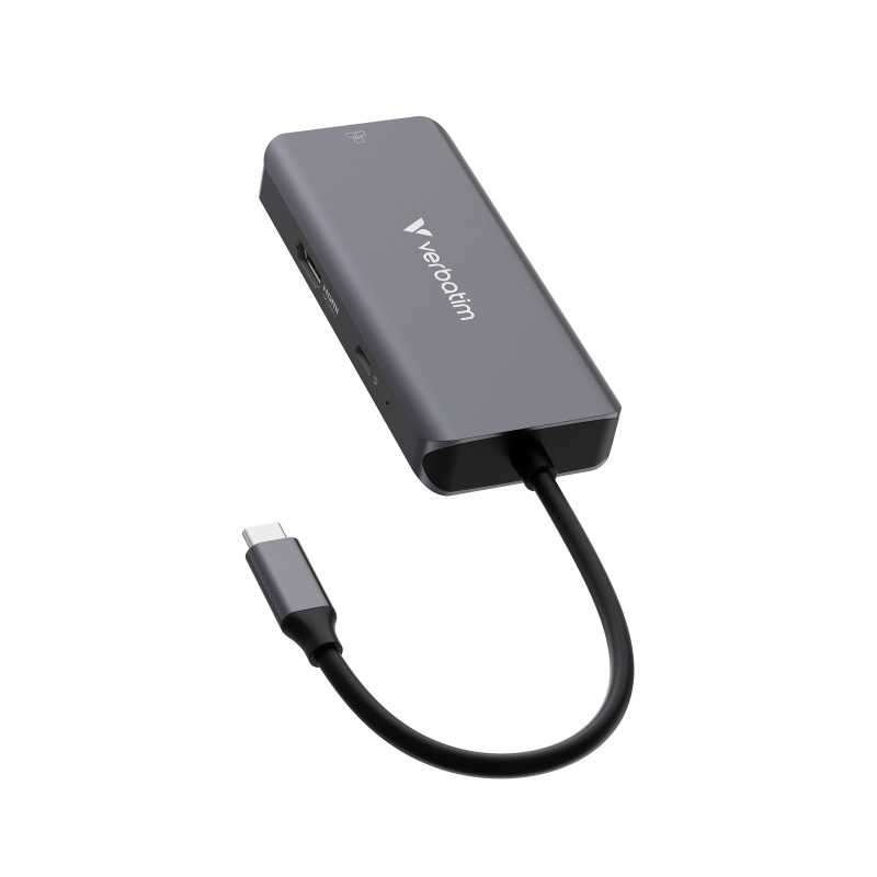 Verbatim Essentials Hub 6 Port 集線器附 RJ45 32157