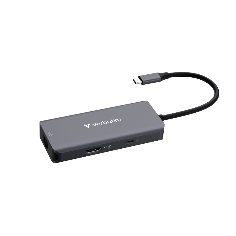 Verbatim Essentials Hub 6 Port 集線器附 RJ45 32157
