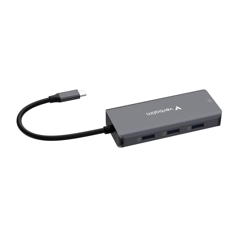 Verbatim Essentials Hub 6 Port 集線器附 RJ45 32157
